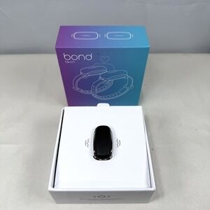 Bond Touch Long Distance Couples Bracelet / Bond002 / Black / New / Open Box